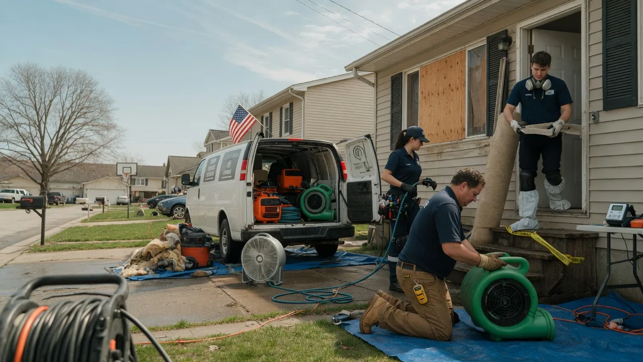 Water Damage Restoration in Dundee, OH near me